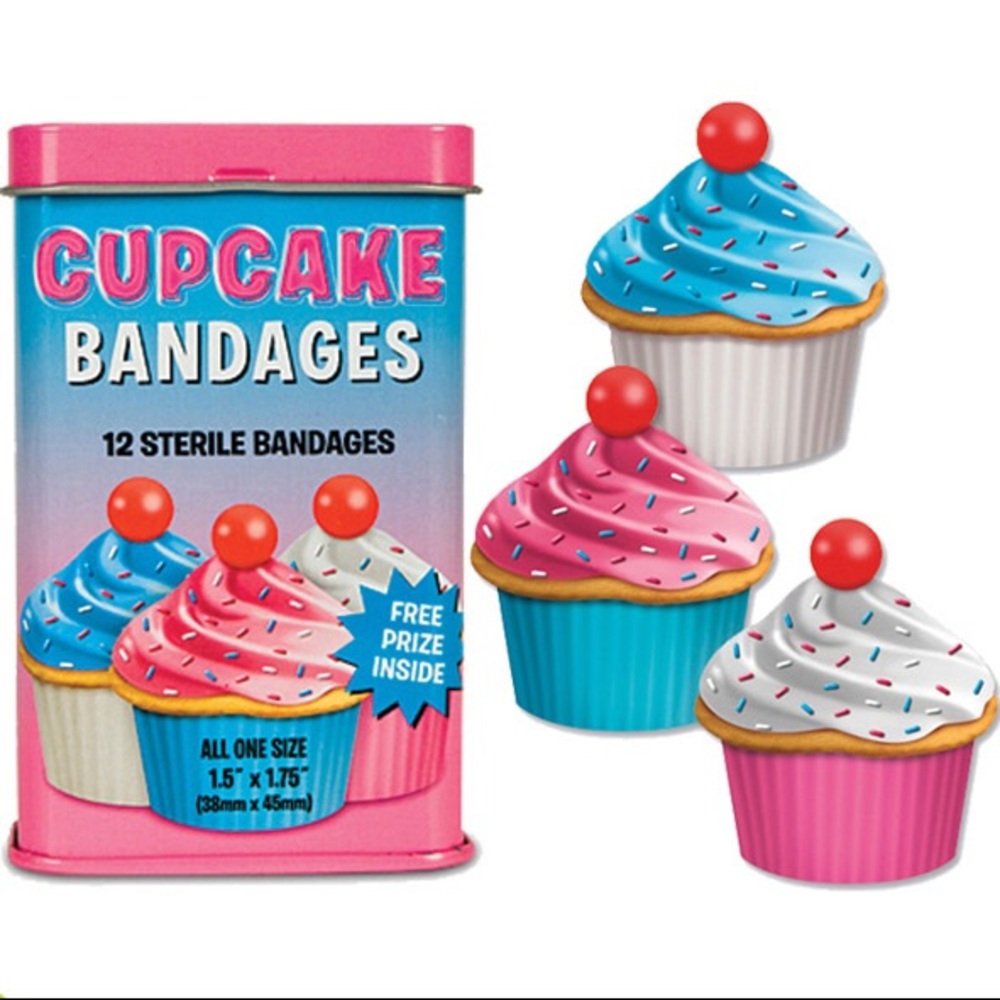 CUPCAKE - BANDAGES, BANDAIDS